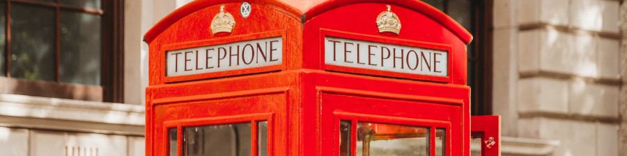 Cabine téléphonique rouge à Londres