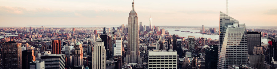 Vue des gratte-ciel de Manhattan